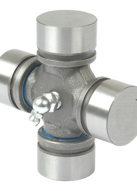 The Sparex Universal Joint - 34 x 90mm (Standard Duty) | Sparex Part No.S.2446 features four cylindrical ends with bearings and is secured by a circlip.