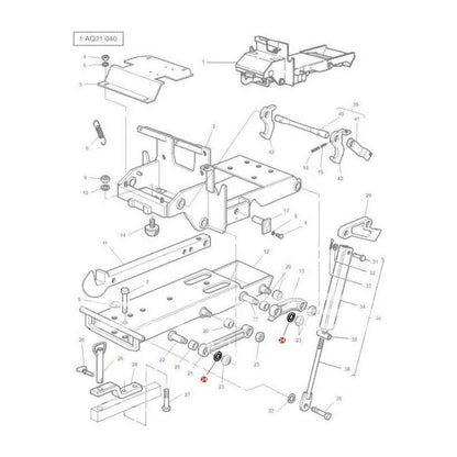Massey Ferguson Washer - 3900900M1 | OEM | Massey Ferguson parts | Washers-Massey Ferguson-Containers & Storage,Engine & Filters,Farming Parts,Fuel Delivery Parts,Hardware,Hitch Kits & Components,Injectors & Nozzles,Linkage,Parts Washers,PTO & Linkage,Screws & Fasteners,Towing & Fasteners,Tractor Parts,Washers,Workshop,Workshop & Merchandising,Workshop Equipment