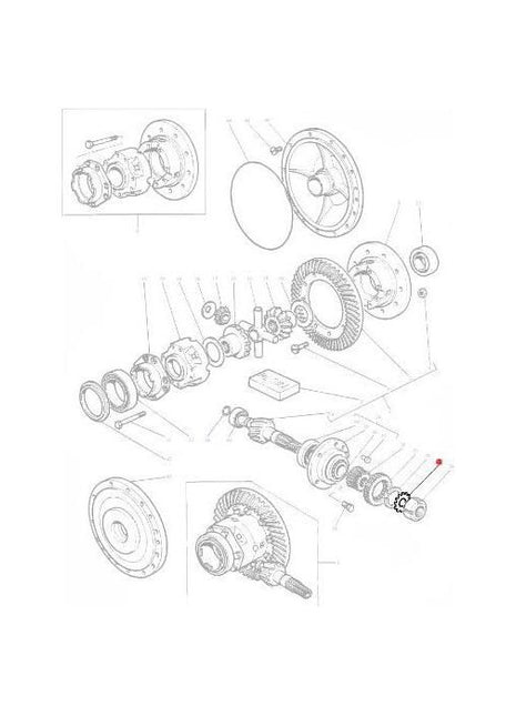 Washer Differential - 180455M1 - Massey Tractor Parts