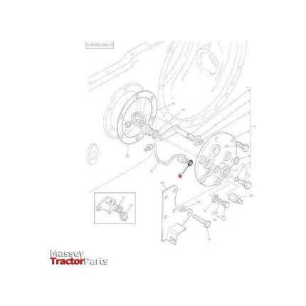 Massey Ferguson Washer Fibre 1/2 - 886535M1 | OEM | Massey Ferguson parts | Hydraulics-Massey Ferguson-Containers & Storage,Engine & Filters,Farming Parts,Fuel Delivery Parts,Hydraulics,Injectors & Nozzles,Parts Washers,Screws & Fasteners,Towing & Fasteners,Tractor Parts,Washers,Workshop & Merchandising,Workshop Equipment