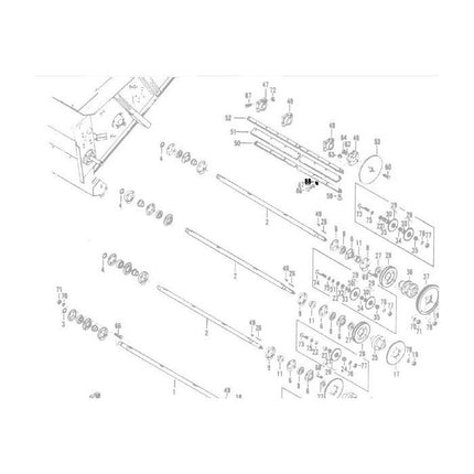 Washer Flat M12 - 365671X1 - Massey Tractor Parts