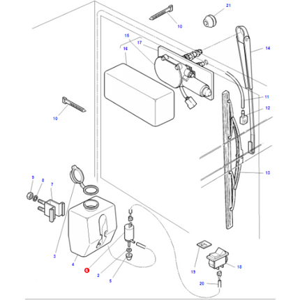 Water Pump - 3582441M1 - G816810190020 - Massey Tractor Parts