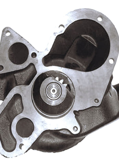 Image of the Sparex Water Pump Assembly (Supplied with drive gear) - S.39874, highlighting its metal casing, impeller, and mounting points.