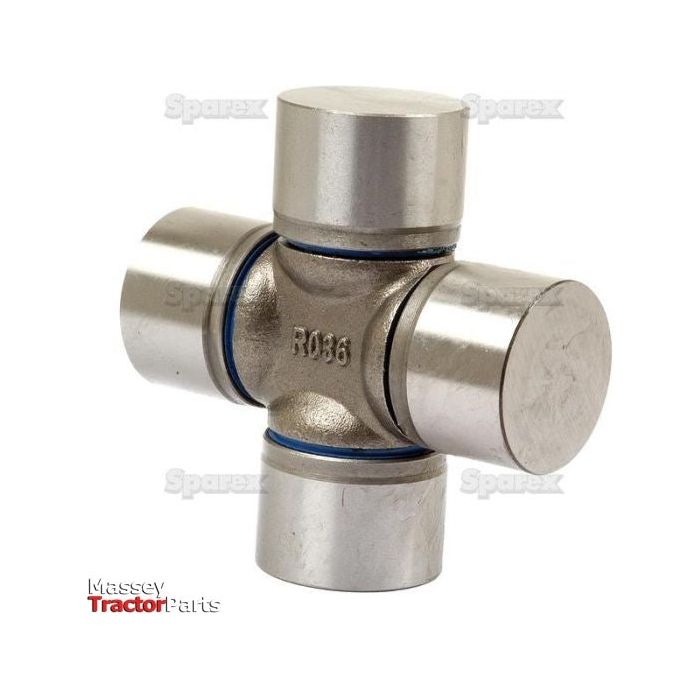 A silver cross-shaped Weasler Universal Joint, measuring 36 x 89mm (Standard Duty), with blue clips, labeled as Sparex Part No. S.20478. The image features a Massey Tractor Parts watermark.