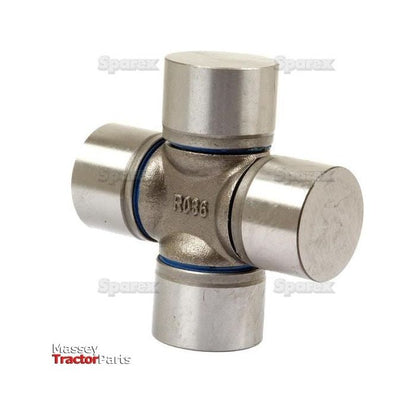 A silver cross-shaped Weasler Universal Joint, measuring 36 x 89mm (Standard Duty), with blue clips, labeled as Sparex Part No. S.20478. The image features a Massey Tractor Parts watermark.