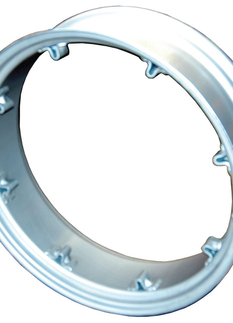 Image of a Sparex Wheel Rim, model S.43060, featuring a silver metal finish with an 11 x 36'' rim size, circular shape, and multiple studs around the inner edge.