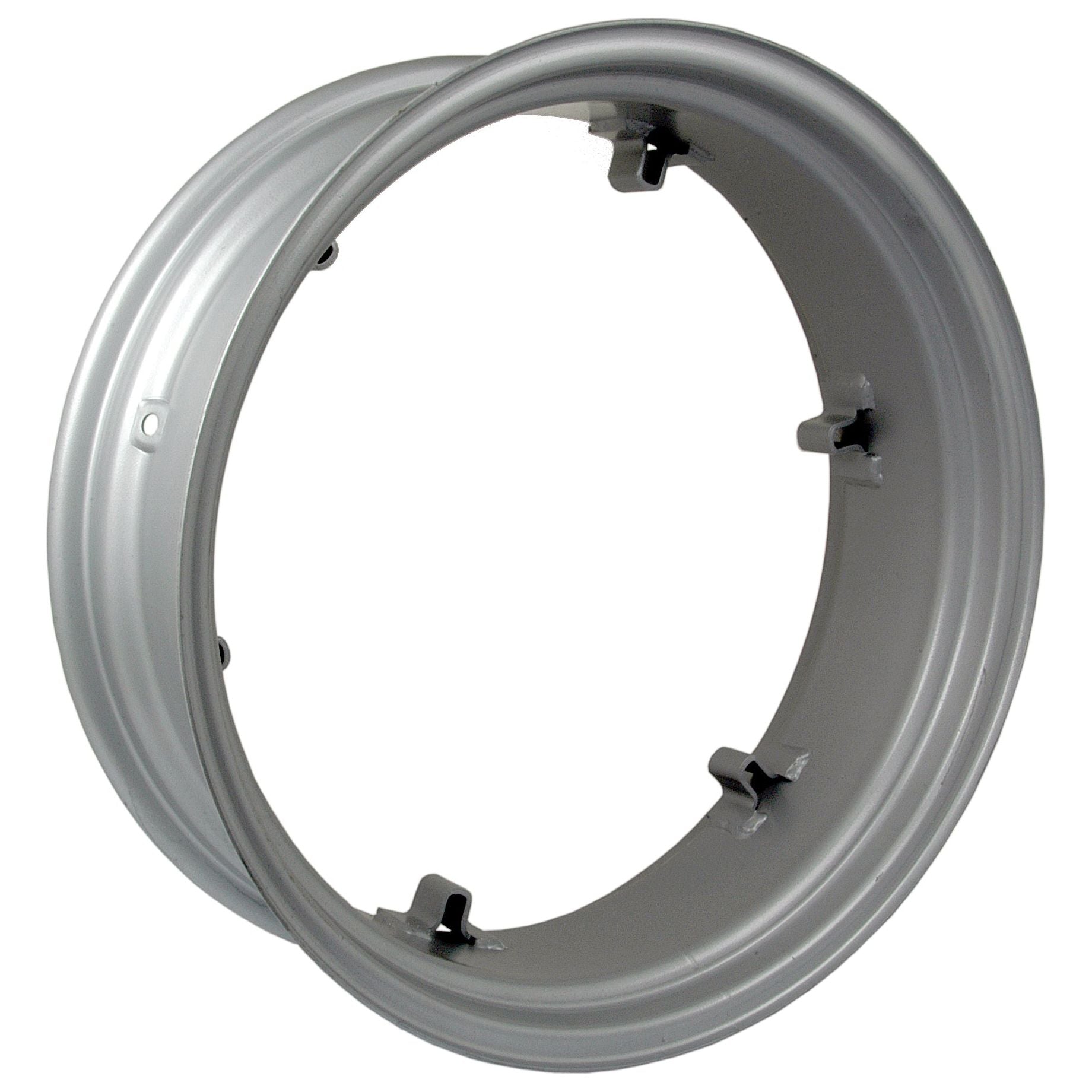 A shiny, circular Wheel Rim (9 x 28'' - S.42169) with five evenly spaced Sparex lugs.