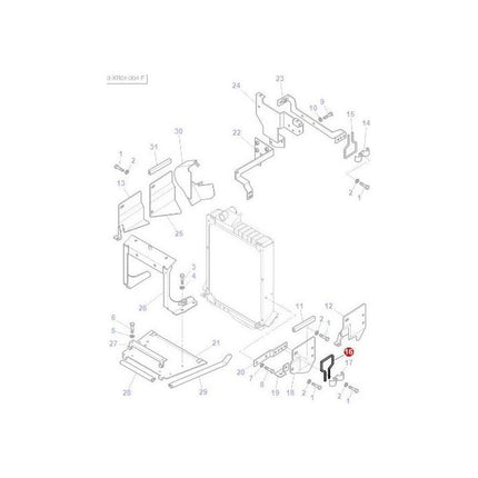 Wire - 3808671M1 - Massey Tractor Parts