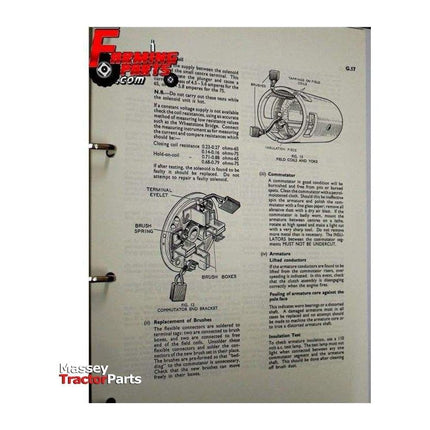 Massey Ferguson 35/35X Workshop Manual - 819147M1 | OEM | Massey Ferguson parts | Manuals-Massey Ferguson-Farming Parts,Repair & Reference Manuals,Tractor Parts,Workshop & Merchandising,Workshop Equipment