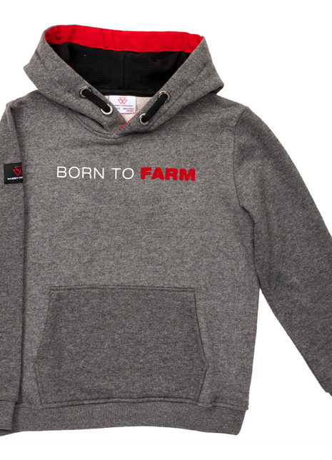 Massey Ferguson - Born To Farm Hoody For Kids - X993322301 - Farming Parts