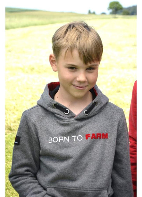 Massey Ferguson - Born To Farm Hoody For Kids - X993322301 - Farming Parts