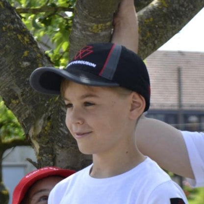 Massey Ferguson - Kids Black And Grey Cap - X993482303000 - Farming Parts