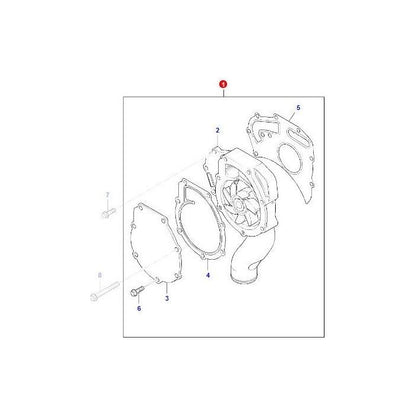 Massey Ferguson - Water Pump - ACP0230380 - Farming Parts