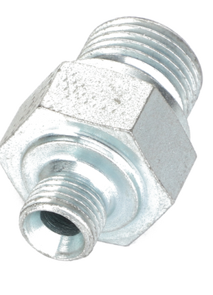 An AGCO Pressure Valve (Model: AL511230) featuring a robust hexagonal pipe fitting with threaded ends.