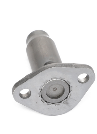 A cylindrical metal component with a flanged base and two holes for mounting, likely a pressure-relief valve or similar mechanical part, is shown against a white background. This item is identified as the AGCO | Pressure-Relief Valve - Acp0358280 from the brand AGCO, though no current product description is available for it.