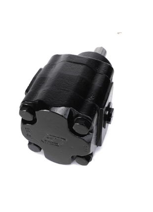 A product like the AGCO | Hydraulic Motor - Acw3385380, a precision-built black hydraulic gear pump from AGCO featuring a cylindrical shape and four bolts on the visible end, currently lacks an accurate product description to encapsulate its features.