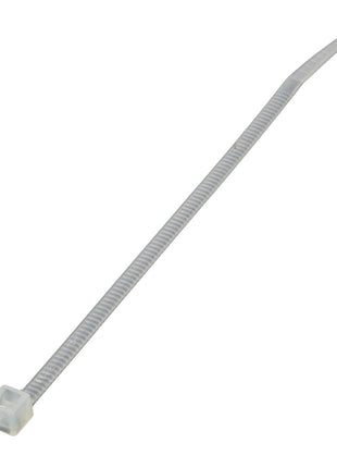 A single AGCO white plastic cable strap (F198500030540) against a plain background, with no current product description available.