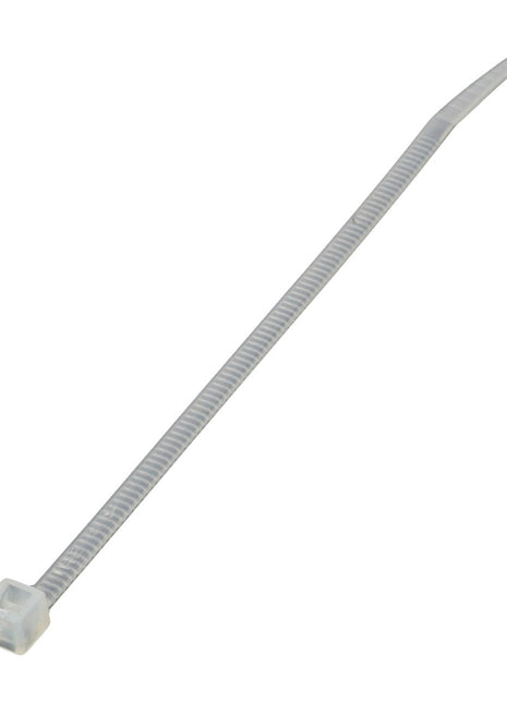 A single AGCO white plastic cable strap (F198500030540) against a plain background, with no current product description available.