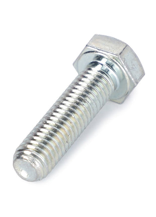 The AGCO Hex Socket Screw - Acw0765250 is displayed against a stark white background, featuring its metallic threaded shaft.