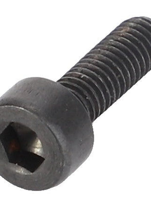 A close-up image of the AGCO Socket Head Bolt - F260310020350, a metal hex socket cap screw bolt, isolated on a white background. No current product description available for this product.