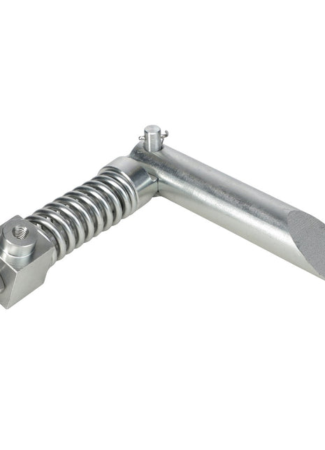 A tool branded by AGCO, specifically the AGCO | PIVOT - AL60017709, featuring a metal construction with a spring mechanism and a flat wedge-shaped end. Currently, there is no additional product description information available.