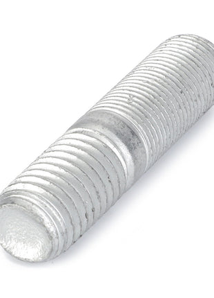 A close-up image of an AGCO STUD BOLT - V30403700, a metal double-ended threaded stud with visible screw threads on both ends. No current product description information available.
