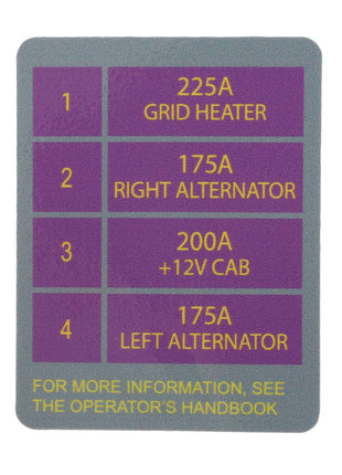 AGCO | Decal - Acw0228760 - Farming Parts