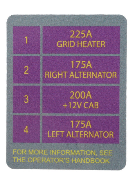 AGCO | Decal - Acw0228760 - Farming Parts