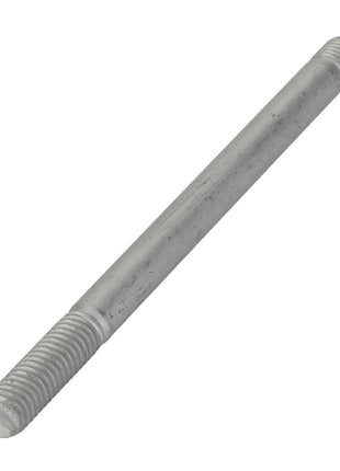 A metal rod with threaded ends on both sides, known as the AGCO Stud Bolt - Acp0676230 by the brand AGCO.