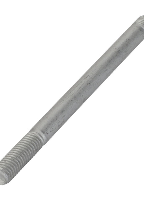 A metal rod with threaded ends on both sides, known as the AGCO Stud Bolt - Acp0676230 by the brand AGCO.