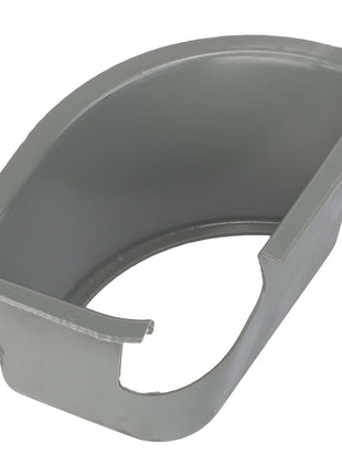 The AGCO Plastic Plug - AL10388645 is a gray corner guard made of durable plastic. It features a rounded interior and has a small cutout on one side. Note that there is no additional product description information available at this time.