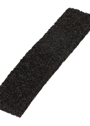 A rough-textured rectangular black scouring pad; AGCO | Gasket - Acp0668430 by AGCO.