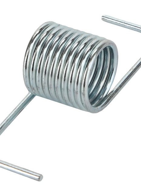 A coiled metal spring with straight rod ends extending in opposite directions, sold under the product name AGCO | Spring, Right Hand - Acw078123A by the brand AGCO. No current product description information is available.