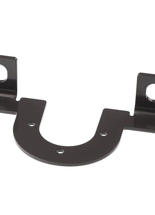 The AGCO Shield Bracket - Acx2727800 is a black, U-shaped metal bracket with two mounting holes on either end and two additional smaller holes at the curved base. No current product description information is available.