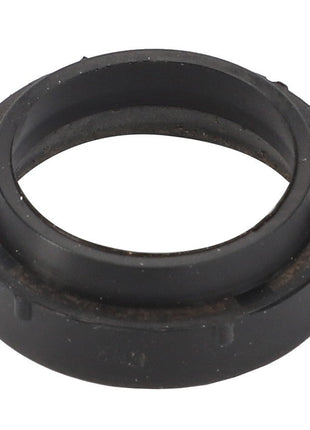 The AGCO | Seal - Acp0580430 by AGCO is a black, circular rubber gasket featuring a central hole and a slightly raised outer edge. No current product description available.