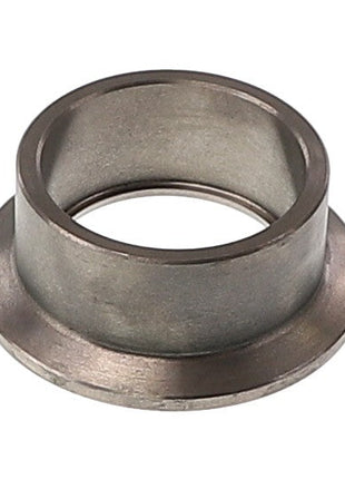 Close-up of the AGCO Socket - Acp0435630, a precision-engineered polished metal cylindrical bearing with a sturdy flanged base.