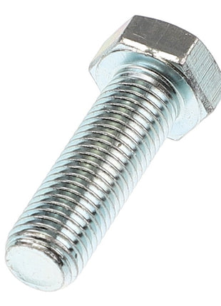 Close-up view of an AGCO HEX CAP SCREW - AL5002154, featuring a silver threaded shaft and six-sided head, displayed against a white background. No current product description information is available.