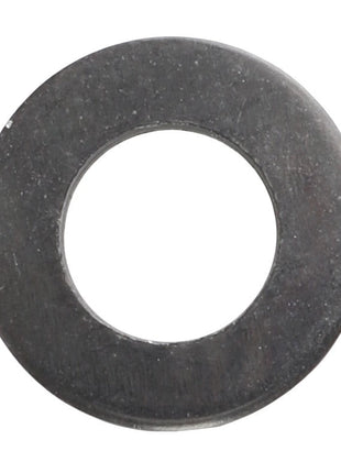 The AGCO | Washer - X007100100001, designed with a circular hole in the center, is ideal for precise mechanical or construction applications, ensuring stability and secure fastening.