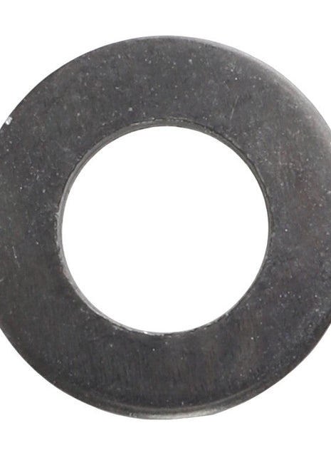 The AGCO | Washer - X007100100001, designed with a circular hole in the center, is ideal for precise mechanical or construction applications, ensuring stability and secure fastening.