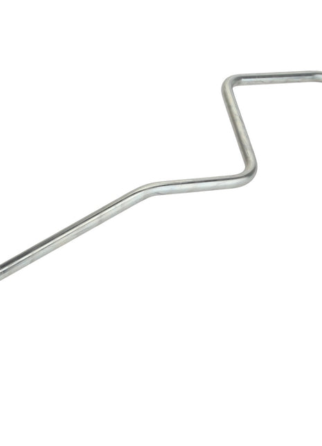 A robust AGCO Brake Pipe - Acw2210210, constructed from sturdy metal with multiple bends and durable threaded connectors on both ends.