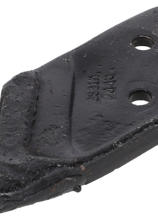 A black, triangular-shaped metal object with two circular holes features text on its surface: AGCO | POINT - EP6167 by AGCO. Current product description information is not available.