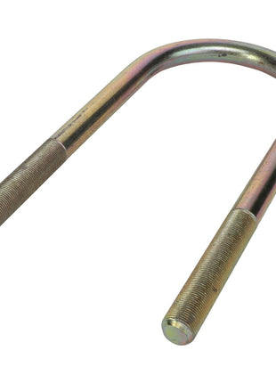 A metal U-bolt with threaded ends; currently labeled as AGCO | BOLT - AG120644 by the brand AGCO, but no additional product description information is available.