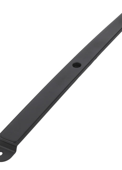 The AGCO | Envelope - Acw0119000 by AGCO is a sleek black metal bar with rounded ends and a hole in the center, designed to function as an efficient mounting or support bracket.