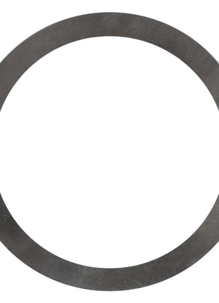 The AGCO | Disc - F178302020092, a metallic circular washer with a large central hole, gleams under the light when viewed from above.