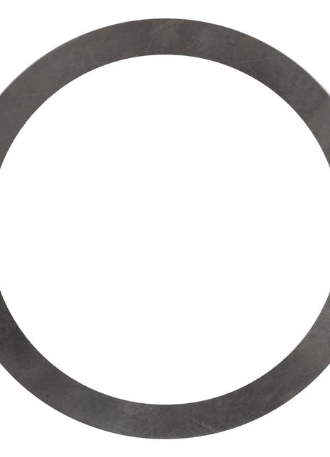 The AGCO | Disc - F178302020092, a metallic circular washer with a large central hole, gleams under the light when viewed from above.