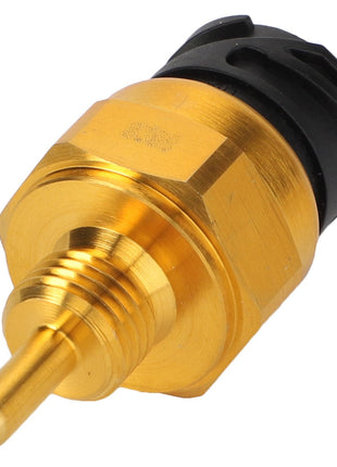 The AGCO Sensor - Acp0359250 features a brass temperature sensor with a threaded body and a black plastic connector, making it ideal for automotive or industrial use. No current product description available.