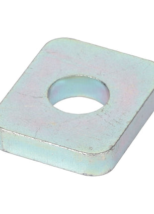 The AGCO | Support - Acw1831360, a rectangular metal washer featuring a circular hole in the center, is showcased against a white background. Unfortunately, no additional product description information is available at this time.