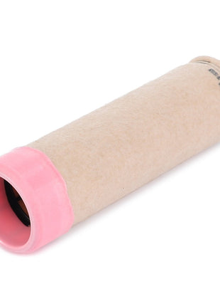 The AGCO | AIR FILTER - ATV0470-620, a cylindrical object featuring a beige body and pink cap, appears to be a specialized small storage or protective case. Unfortunately, no additional product description information is available at this time.