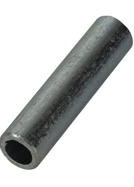 Introducing the AGCO | SPACER - AL5221563, a robust cylindrical metal component with a hollow center, ideal for a wide range of industrial applications.