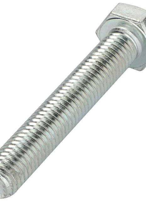 A close-up image of the AGCO Hex Cap Screw (La16040721) reveals its shiny, metallic surface, precisely threaded body, and impeccably crafted hexagonal head.